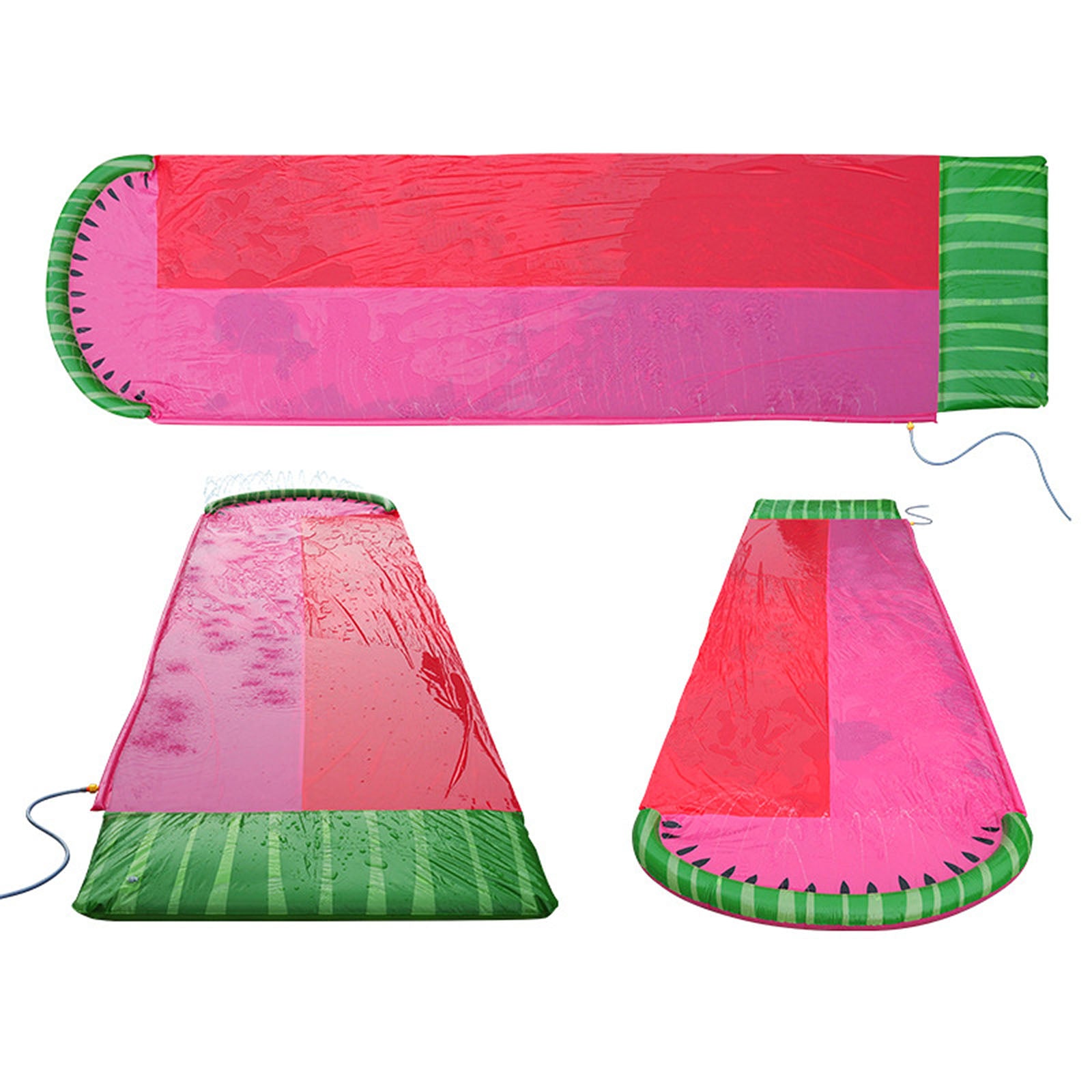 Firlar Splash And Slide Pad Spray Backyards Waterslide Mat For Kid Adults Lane Water Slip