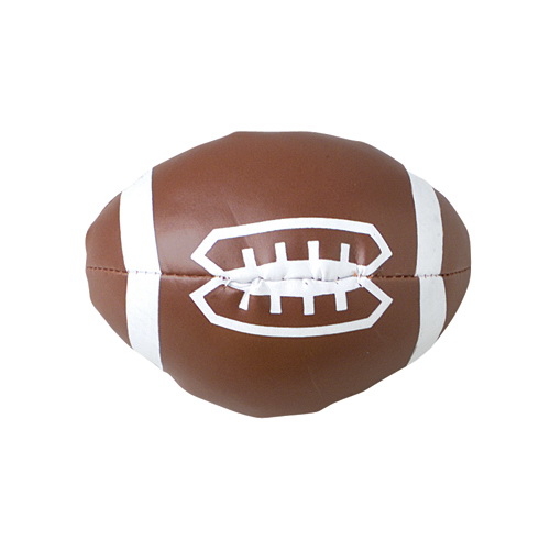 U.S. Toy GS138 Vinyl Covered Football   Brown