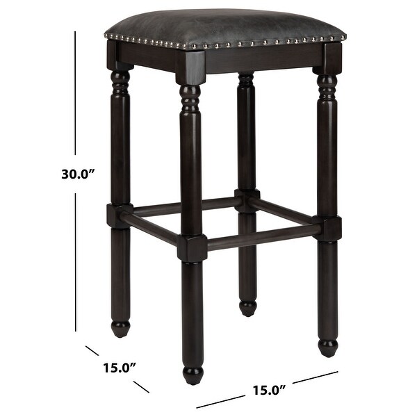 SAFAVIEH 30 Inch Preston Bar Stool - 15