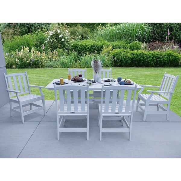 LuXeo Tuscany HDPE Dining 7Piece Set