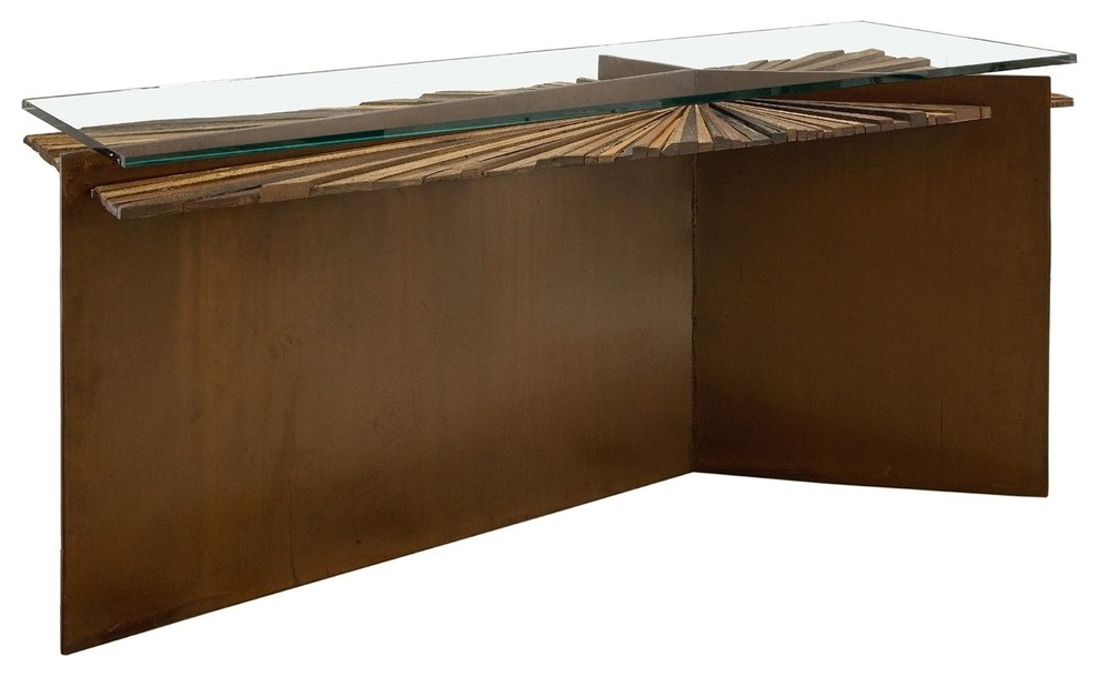 Mandala Console   Rustic   Console Tables   by Rotsen Furniture  Houzz