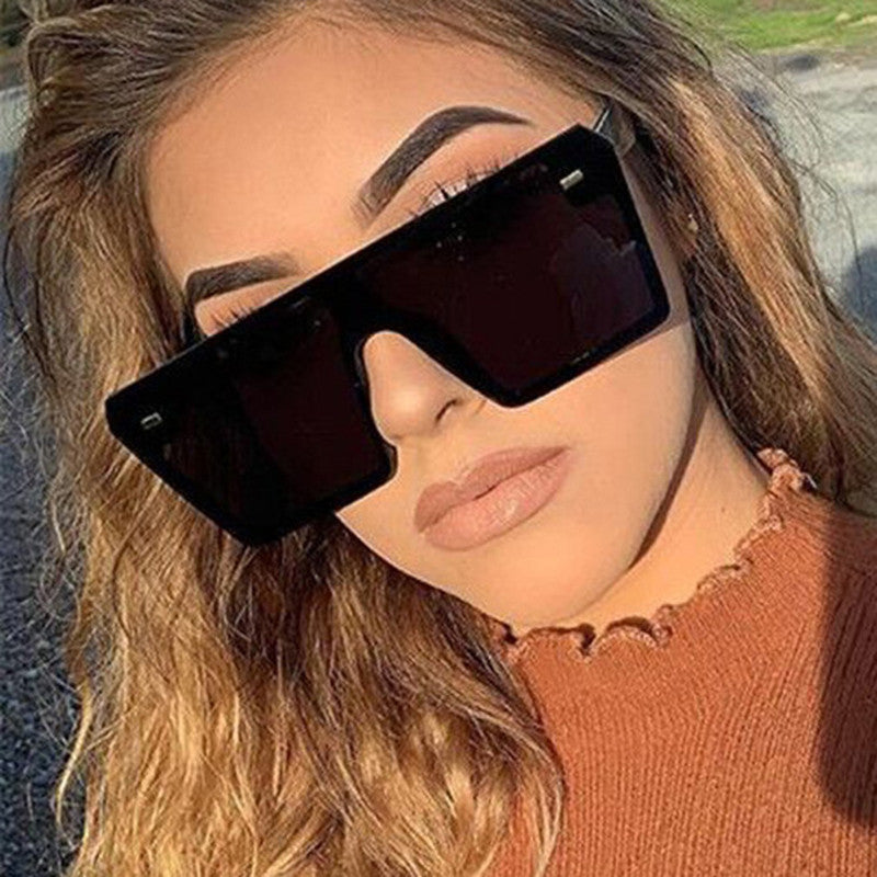 Fashion Casual Solid Patchwork Sunglasses