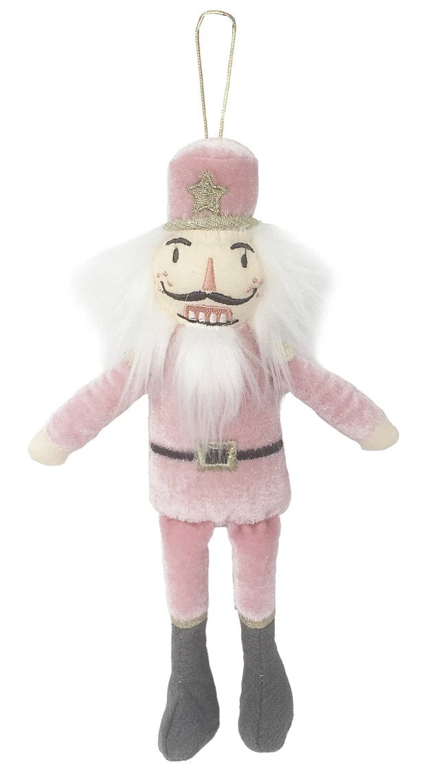 Pink Nutcracker Christmas Tree Ornament by Mon Ami