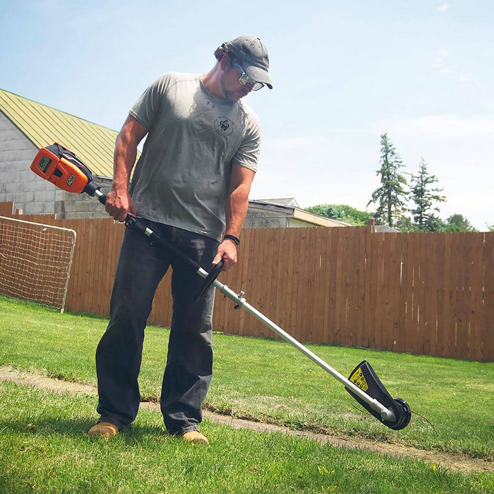 YARD FORCE YF60vRX-HHC9 60-Volt Cordless 2.5 Ah Lithium-ion Line Trimmer， 2 Batteries and Charger Combo Kit (4-Tool)