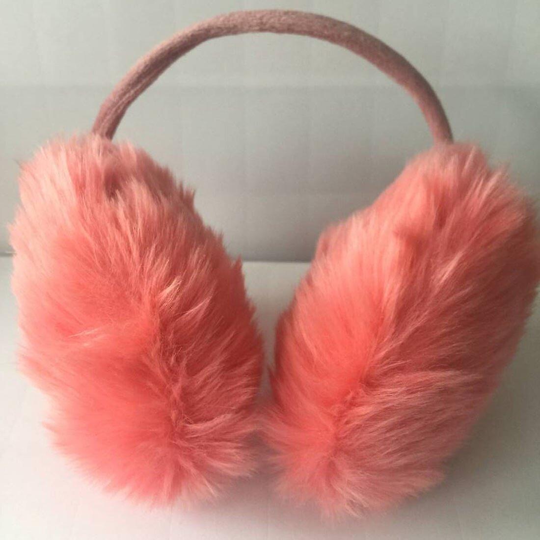 Winter Warm- Fuzzy Faux Fur， Classic Ear Muffs