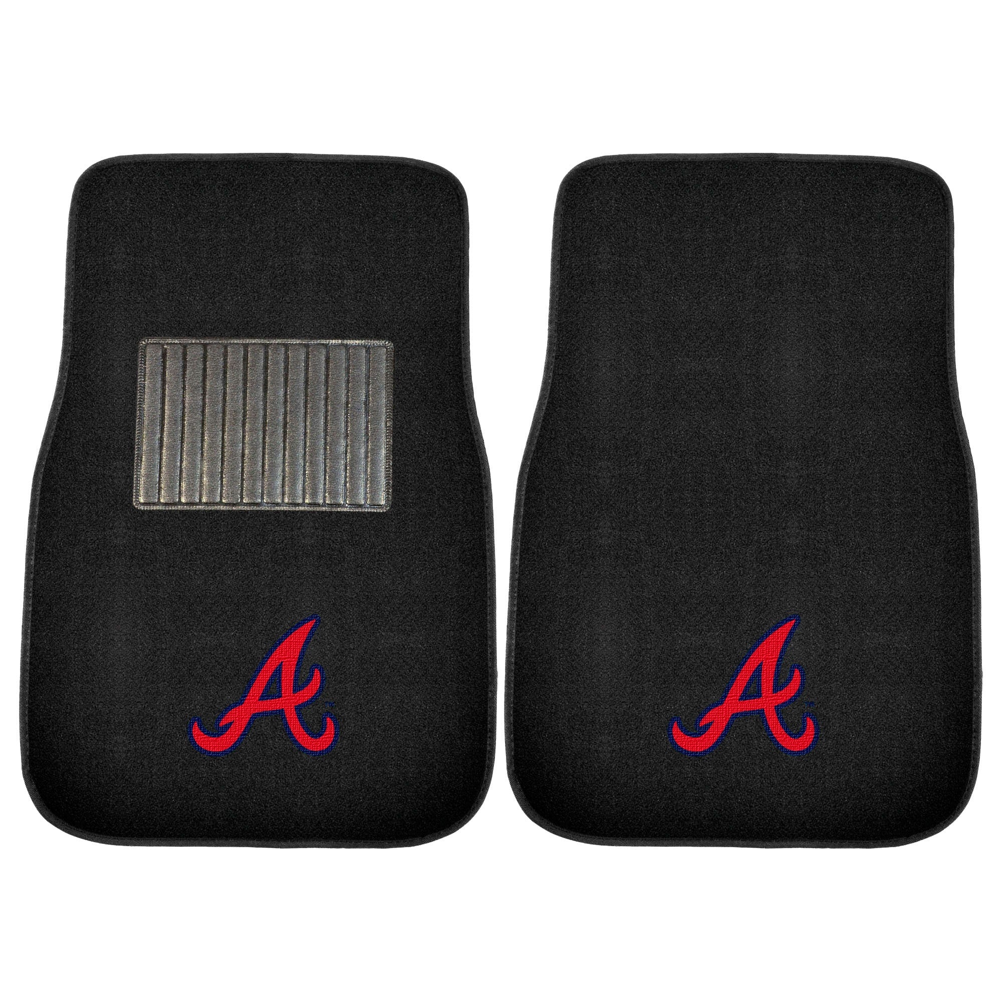 Atlanta Braves MLB 2-pc Embroidered Car Mat Set