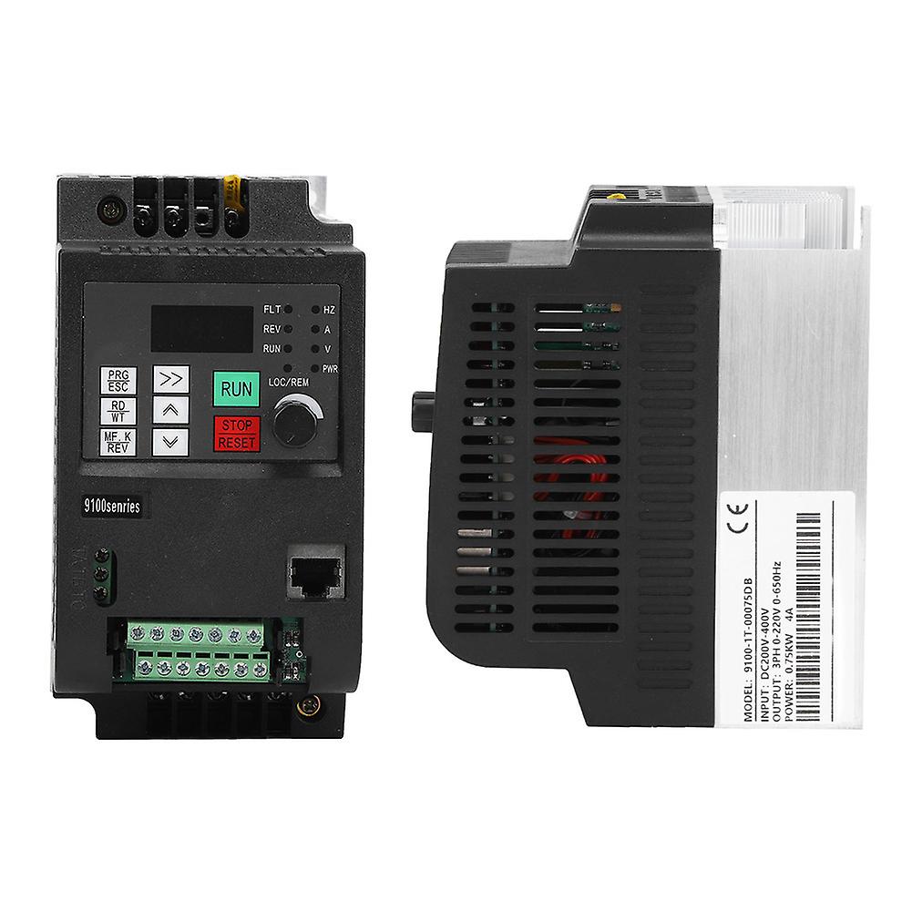 Nflixin@ Solar Inverter Pv Frequency Converter Dc200-400v Input 3-phase 0-220vac Output0.75kw