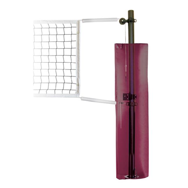 Stellar Express Aluminum Recreational Aluminum Volleyball System with Socketsand#44; Gold