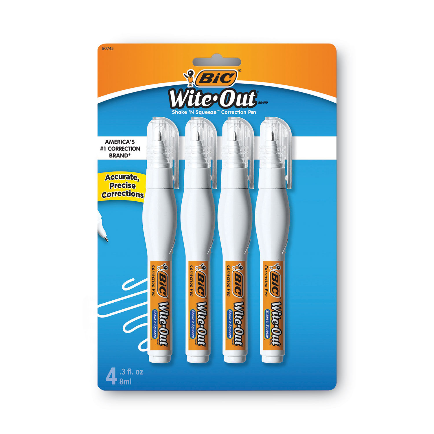 Wite-Out Shake 'n Squeeze Correction Pen by BICandreg; BICWOSQPP418