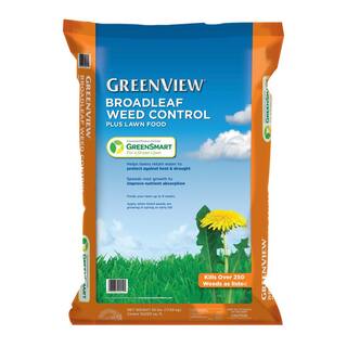 GreenView 39 lbs. Weed and Feed Covers 15000 sq. ft. (27-0-4) 2131181