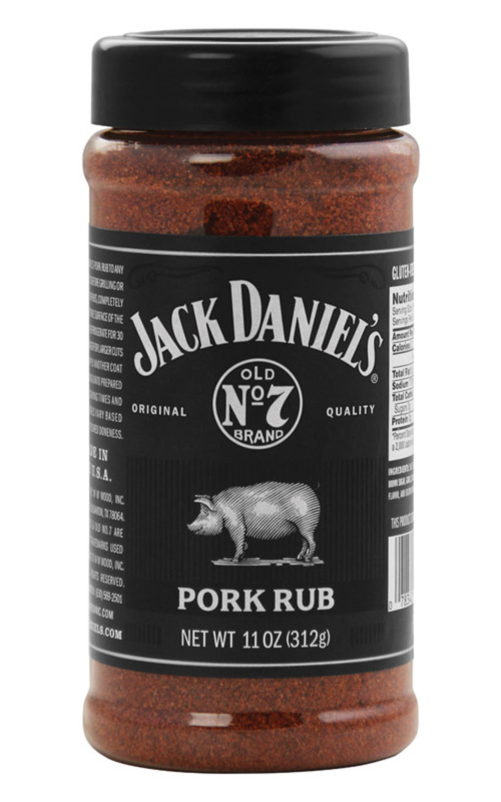 PORK RUB11OZ JACKDANIELS