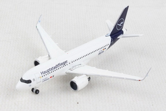 Herpa Lufthansa A320Neo 1/500 Hauptstadtflieger  H...