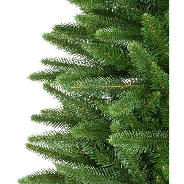 Fraser Hill Farm 9Ft. Winter Falls SlimSilhouette Christmas Tree