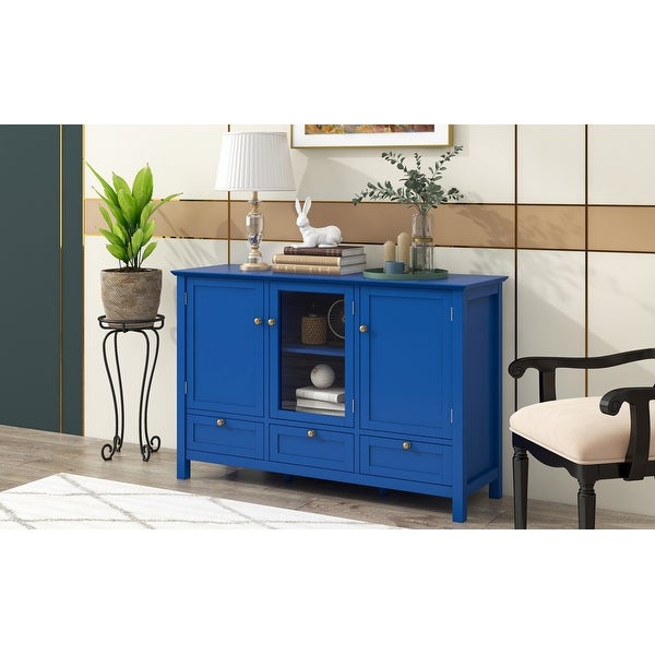 Accent Cabinet Modern Console Table Sideboard for Living Roo