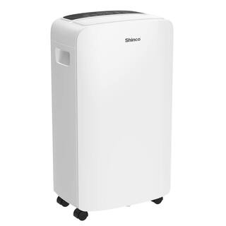 Shinco 40 pt. 2000 sq.ft. Dehumidifier in White with Auto Defrost Quietly Remove Moisture Intelligent Humidity Control JSXKRY071802