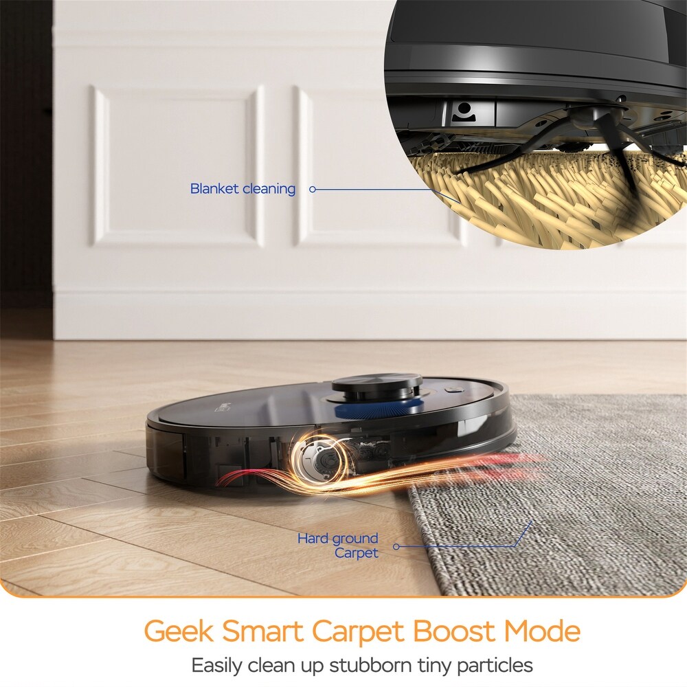 Smart Robot Vacuum Cleaner Mop  Ideal for Pets and Larger Home