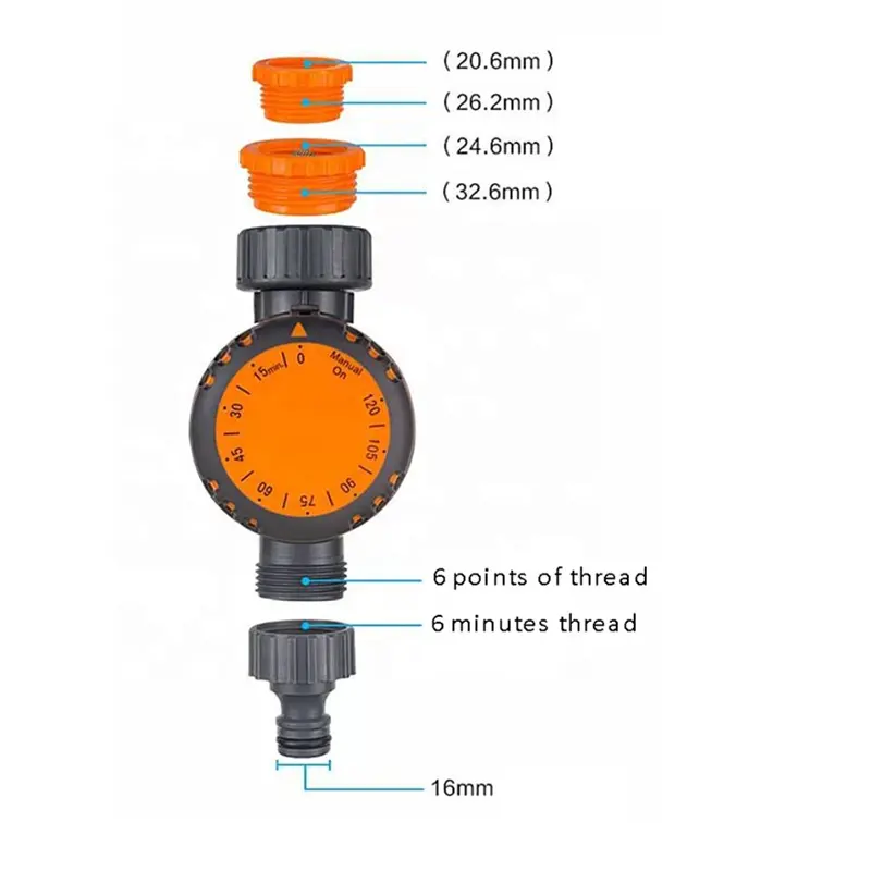 Water Timer Valve Multi Function Garden Automatic Electronic Watering Faucet Irrigation Controller Mechanical Supplies