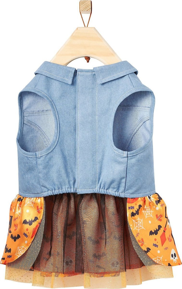 Frisco Chambray Halloween Dog and Cat Dress