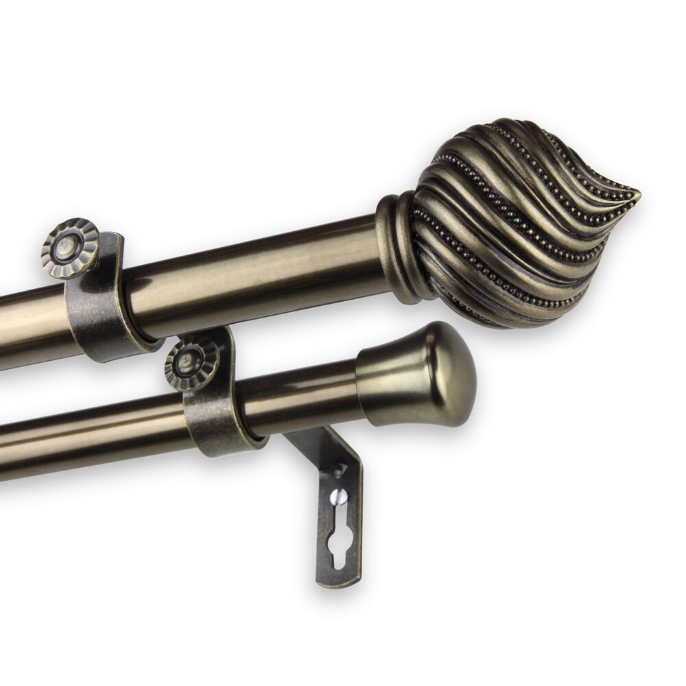 InStyleDesign Mya Adjustable Double Curtain Rod