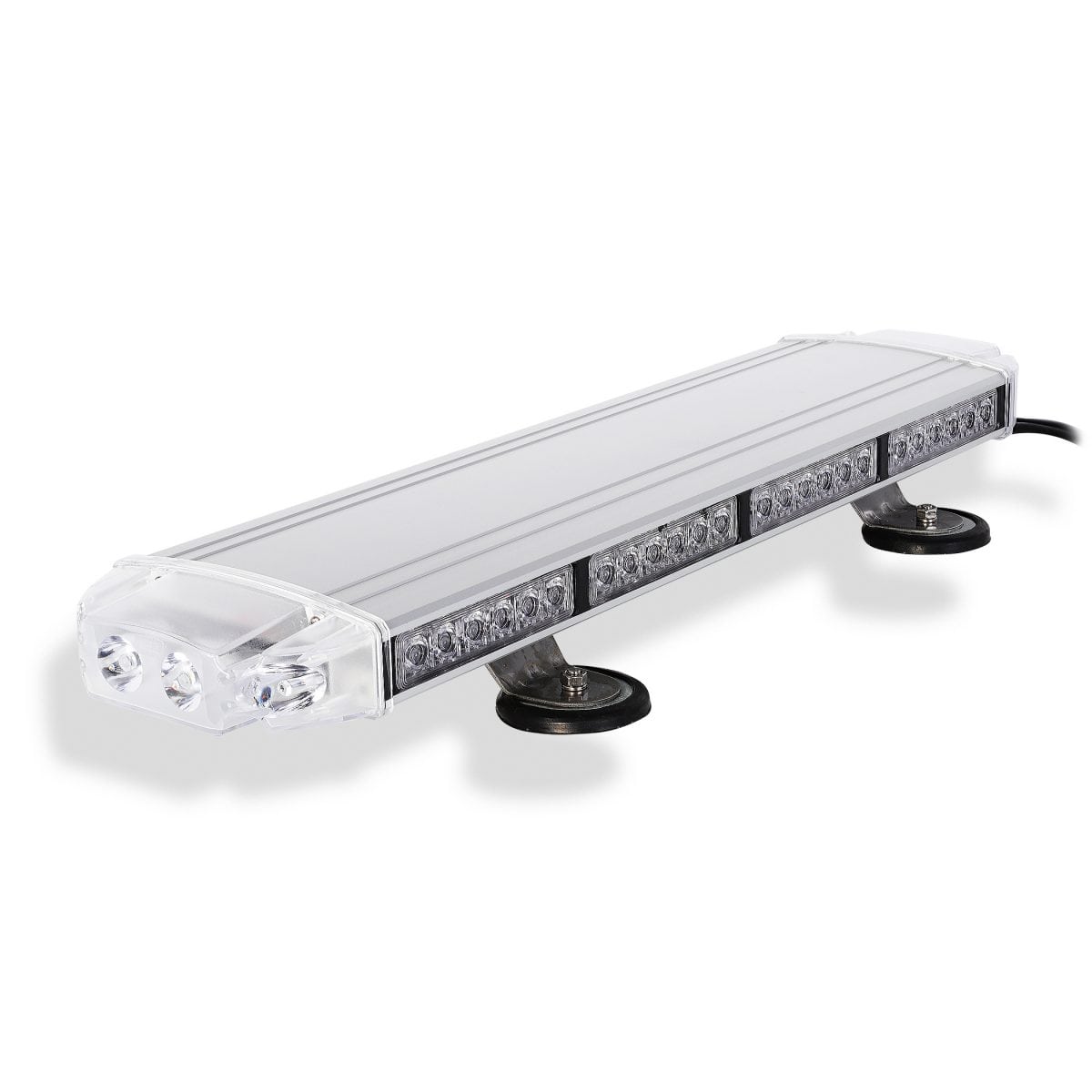 Condor TIR Emergency 3 Watt Low Profile Magnetic Roof Mount Mini LED Light bar 23in (Green/White)