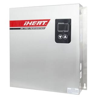 IHeat 27 kW Real-Time Modulating 5.2 GPM Electric Tankless Water Heater AHS27-D