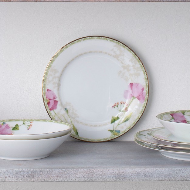 Noritake Poppy Place Set Of 4 Salad Plates