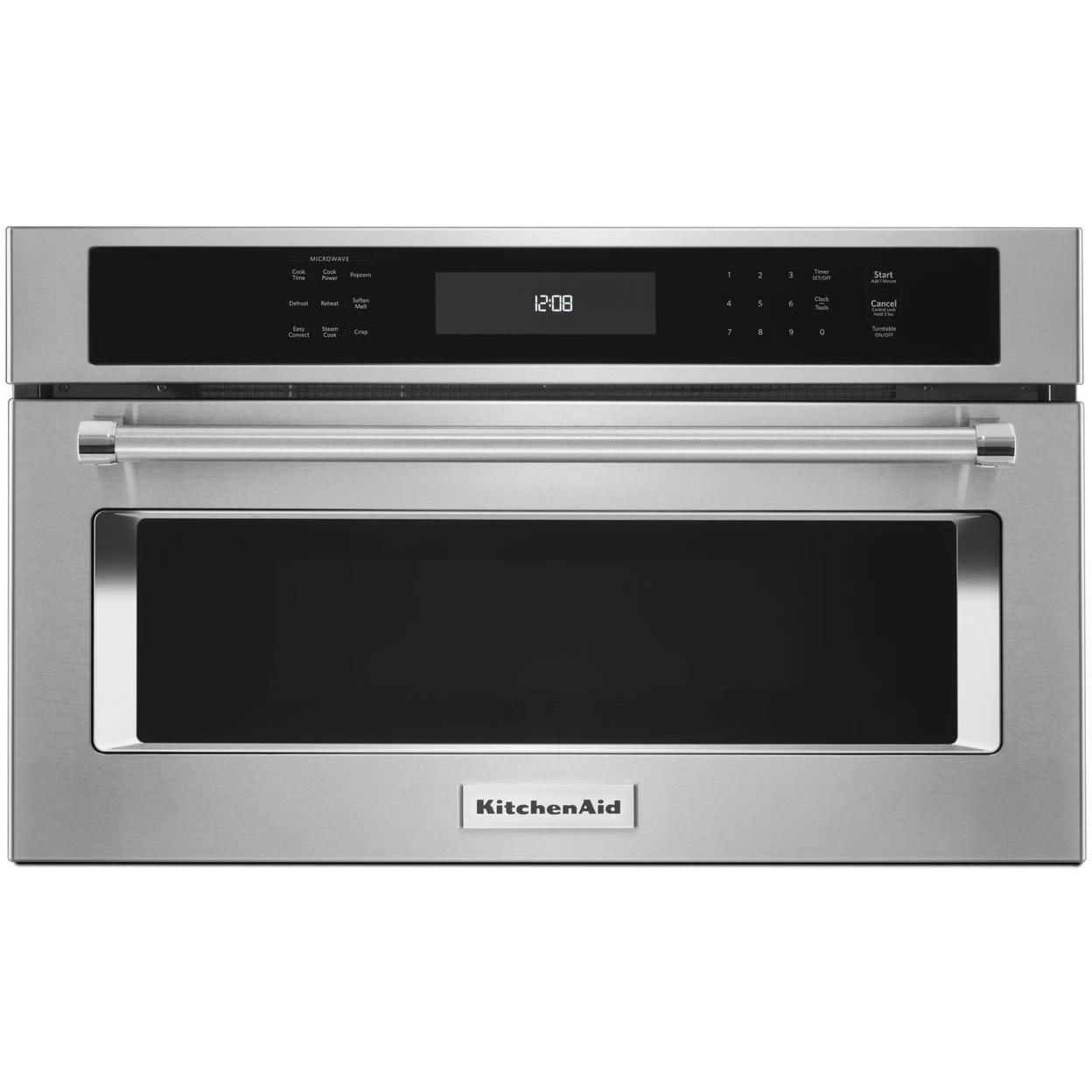 KitchenAid 30-inch, 1.4 cu. ft. Built-In Microwave Oven with Convection KMBP100ESS