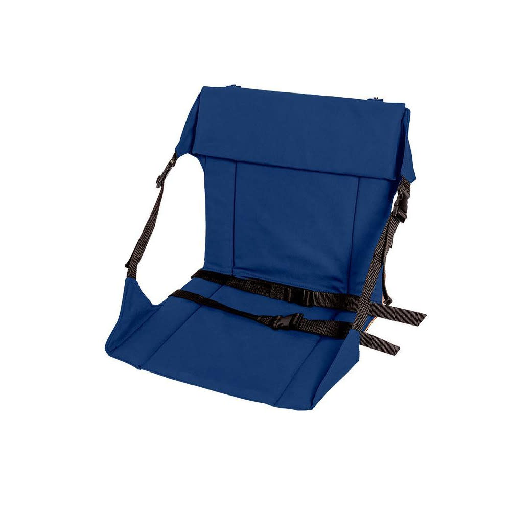 Royal Blue Canvas Canoe and Camp Chair With Pouch