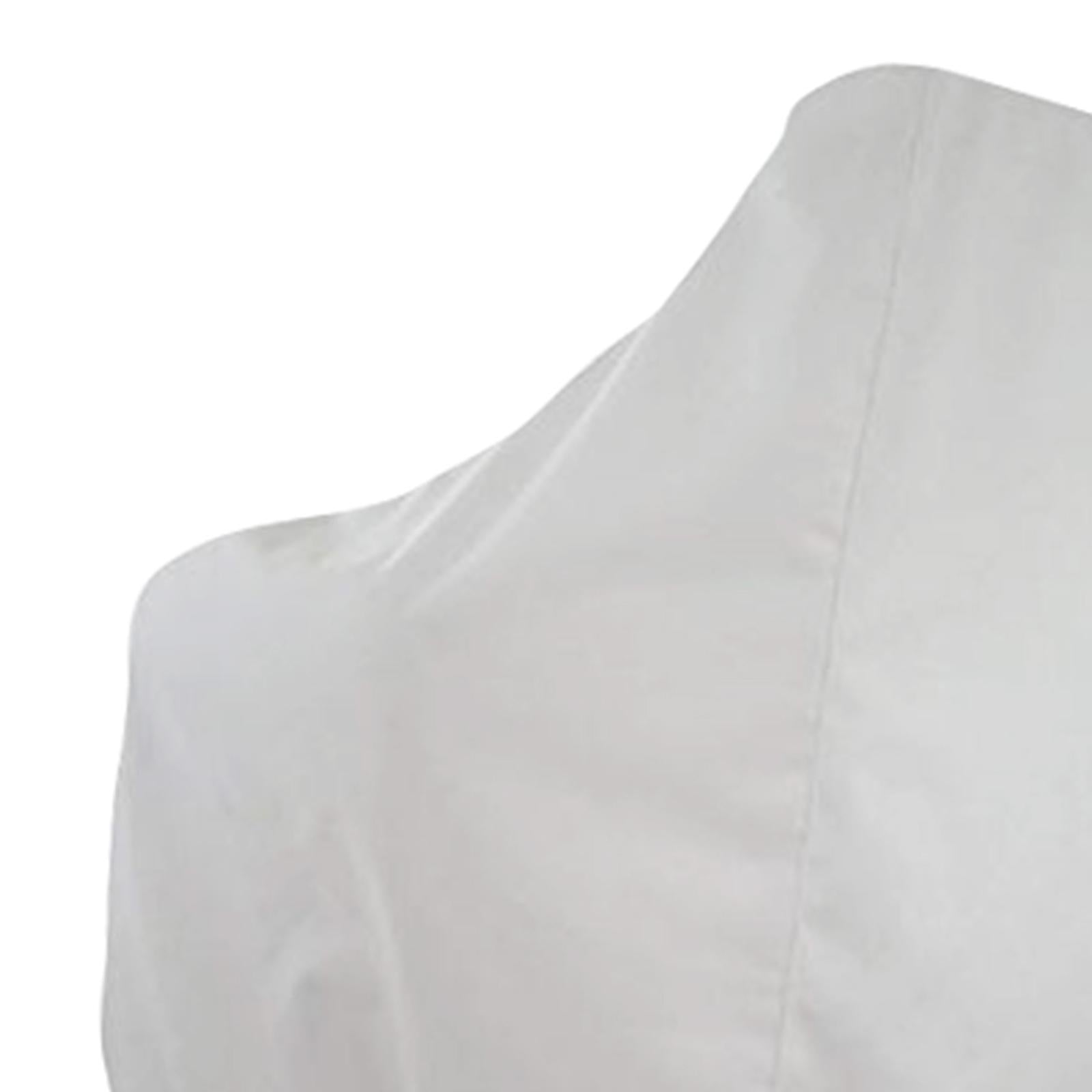 210D Single Boat Seat Cover， Dust Rain ， Sea Boat Outdoor Waterproof Resistant， Multicolor ， 65×65×120cm White