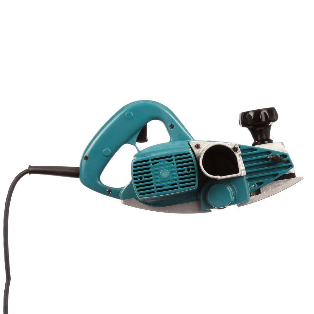 Makita 9.6 Amp 4-38 in. Corded Curved Base Corded Planer with (2) Blades 1002BA