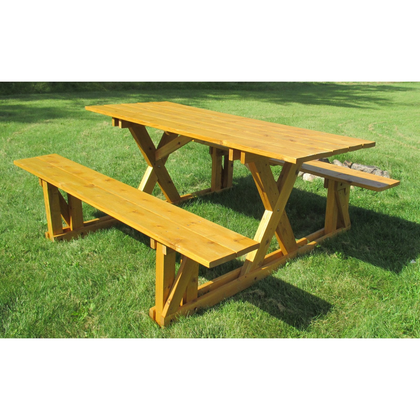 Infinite Cedar EZ-Access Cedar Picnic Table