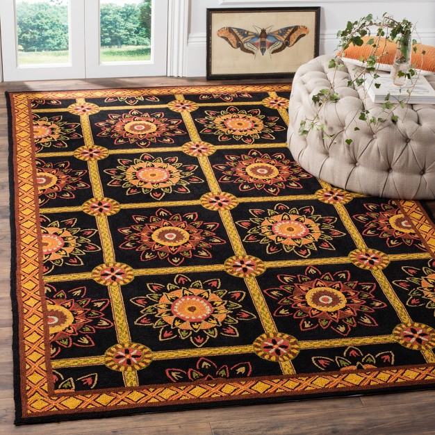 Easy Care Ezc711 Hand Hooked Area Rug Safavieh