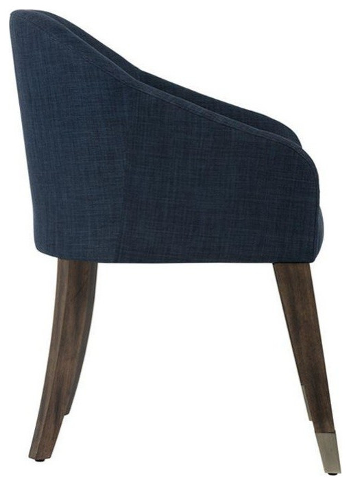 Kellen Armchair Arena Navy  Set of 2   Transitional   Armchairs And Accent Chairs   by Virgil Stanis Design  Houzz