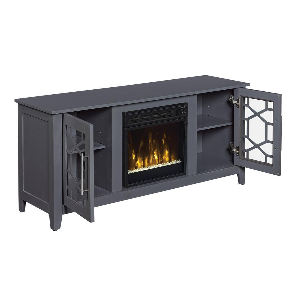 Classic Flame Clarion 54 in. Media Console Electric Fireplace in Cool Gray 18MM8951-F965S