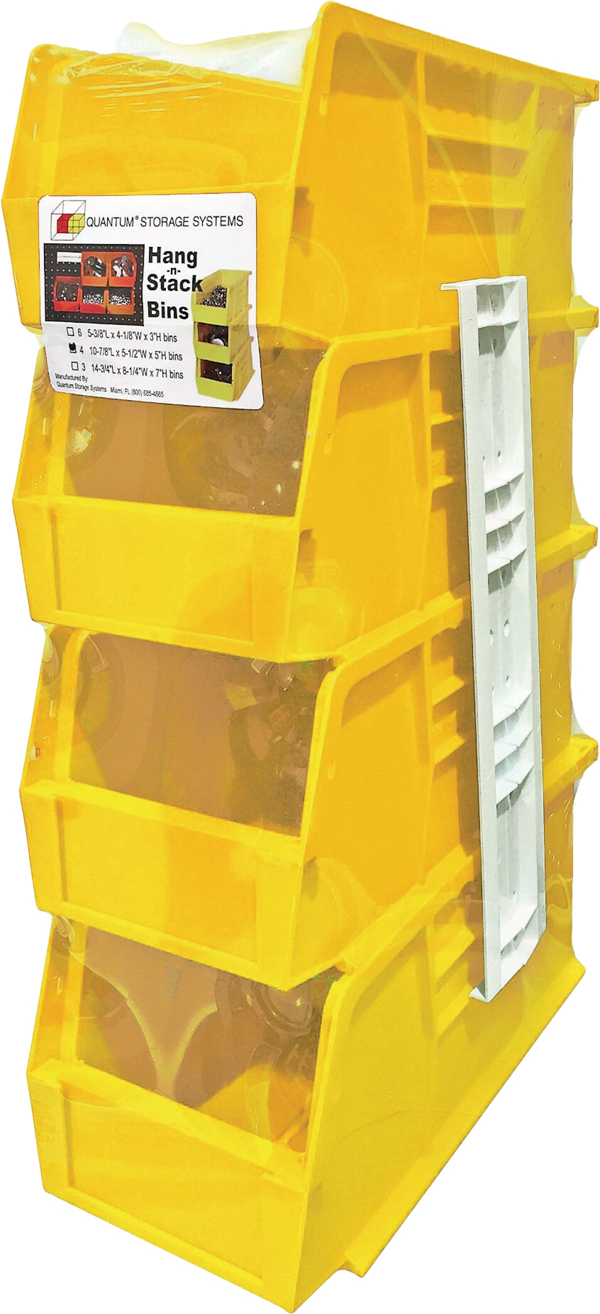 Quantum Storage Parts Bin Yellow