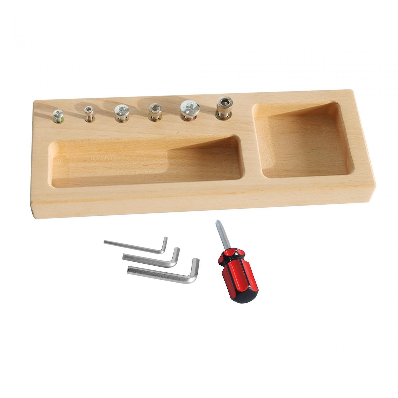 Screwdriver Board Set For Kids Busy Boards Screw Bolt Set Toy For Girls Boys