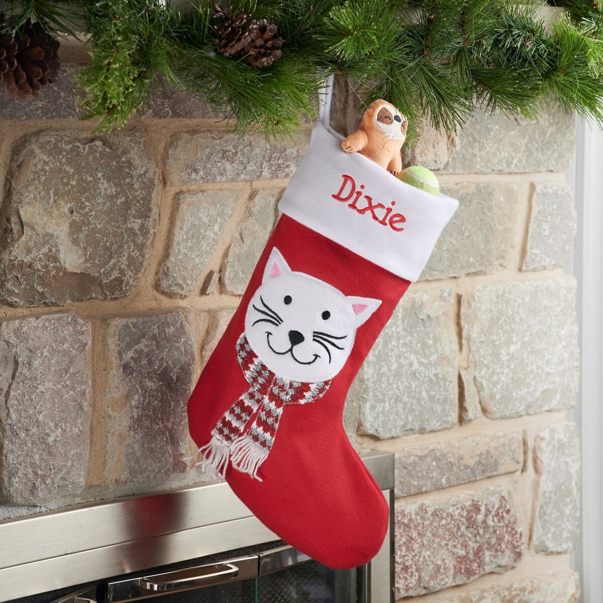 Frisco Holiday Personalized Cat Stocking