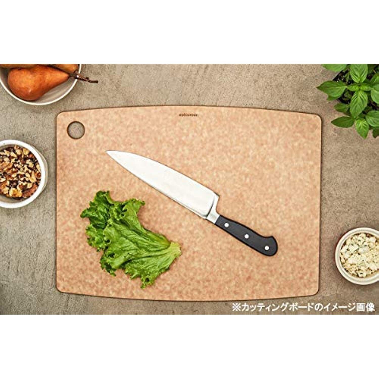 Epicurean Kitchen Series Cutting Board， 8-Inch 6-Inch， Natural