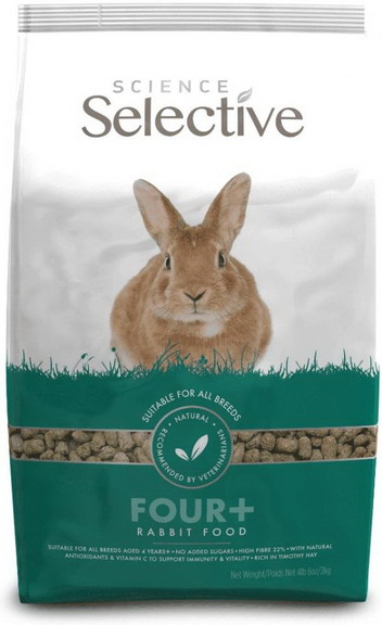 Supreme Science Selective Four+ Rabbit Food  4.4 l...