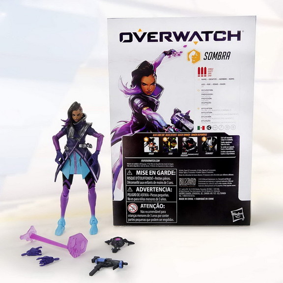 Overwatch Ultimates 6 Inch Action Figure  Sombra