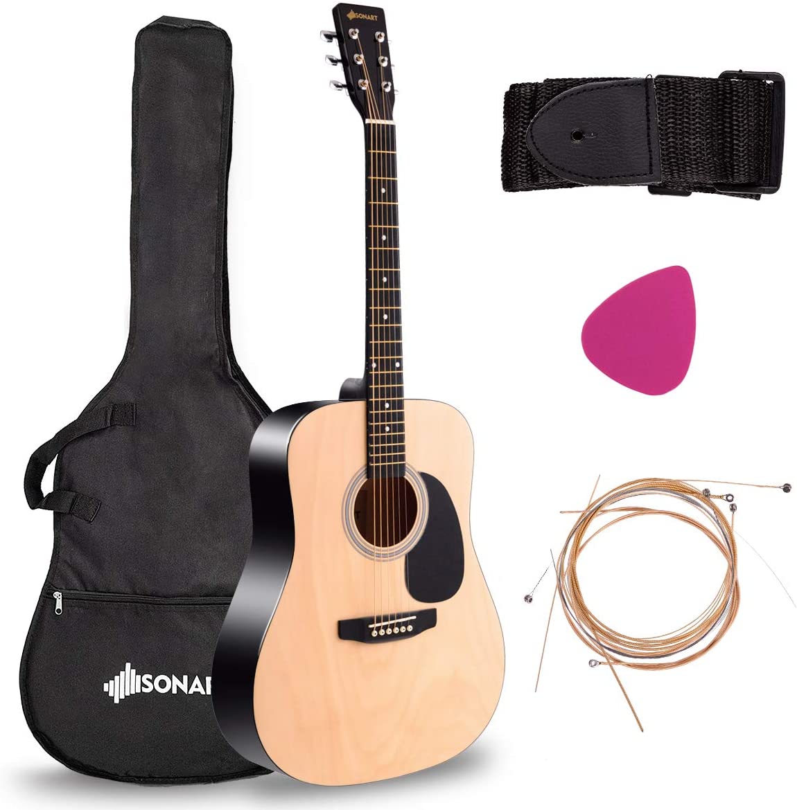 Sonart 41'' Full Size Beginner Acoustic Guitar