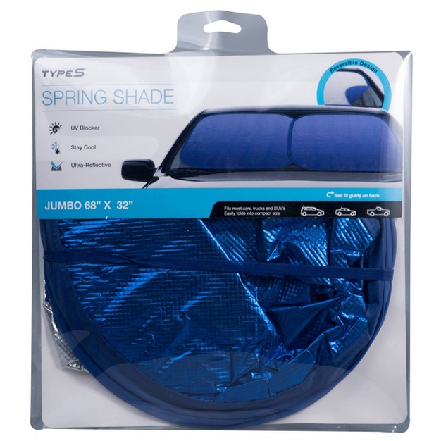 Type S Jumbo Fashion Reversible Spring Shade Blue silver