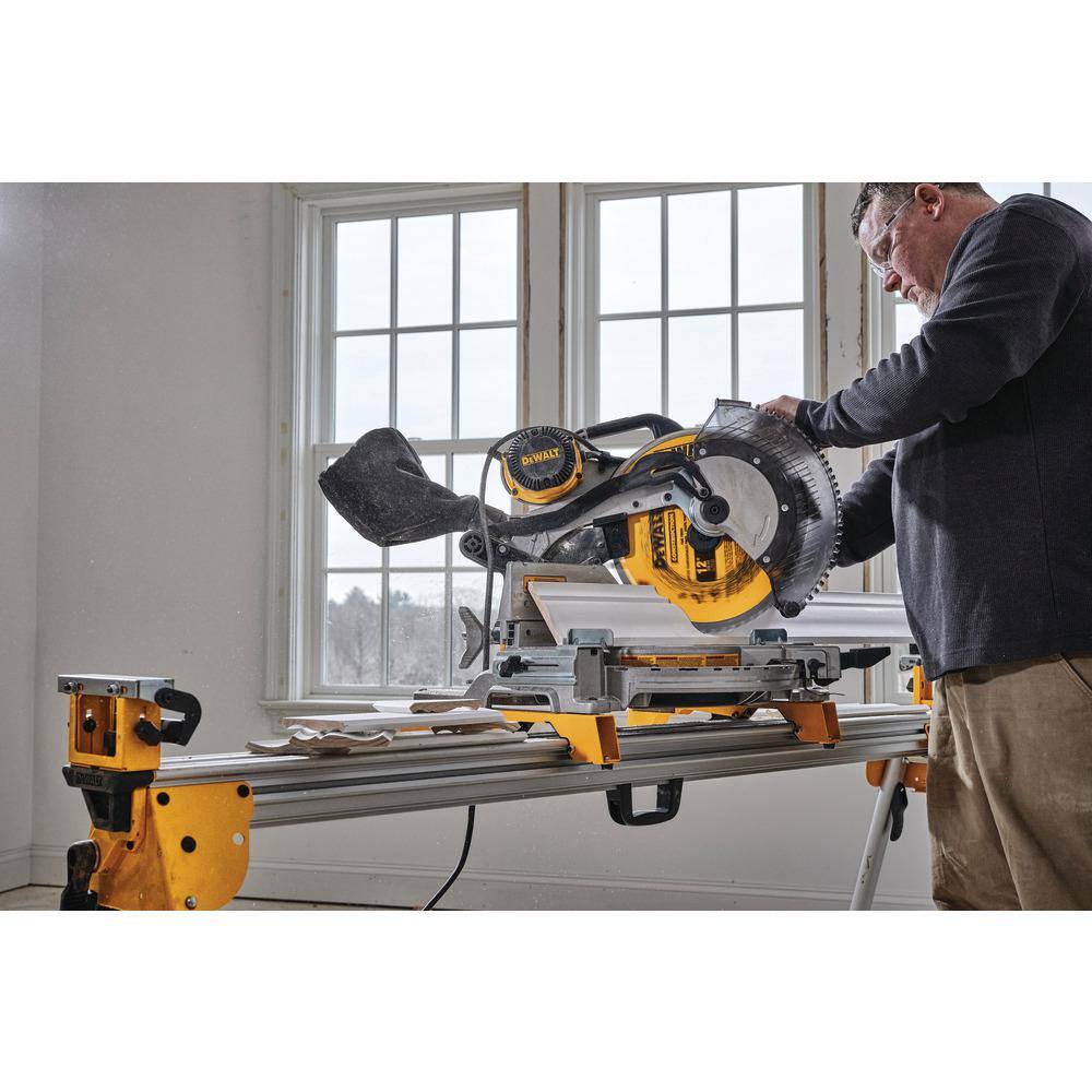 DEWALT DWS716XPS 15 Amp Corded 12 in. Double-Bevel Compound Miter Saw with Cutline LED