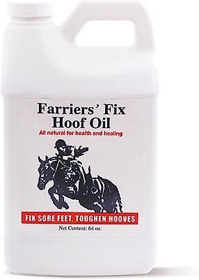 Farrier's Fix Horse Hoof Oil， 64-oz jug