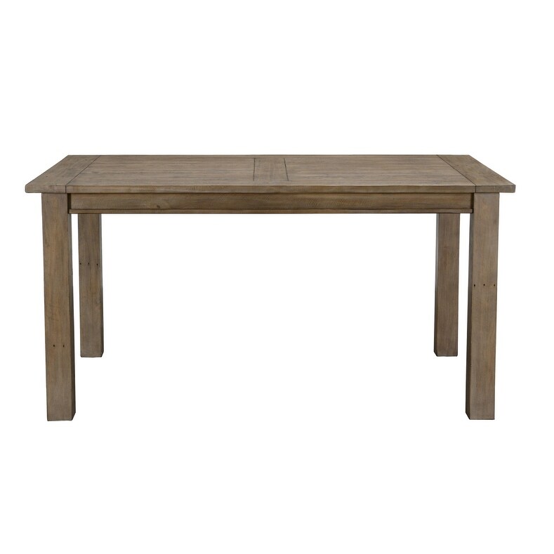 The Gray Barn Fairview Driftwood Reclaimed Pine 60 inch Dining Table   30Hx60Wx36D