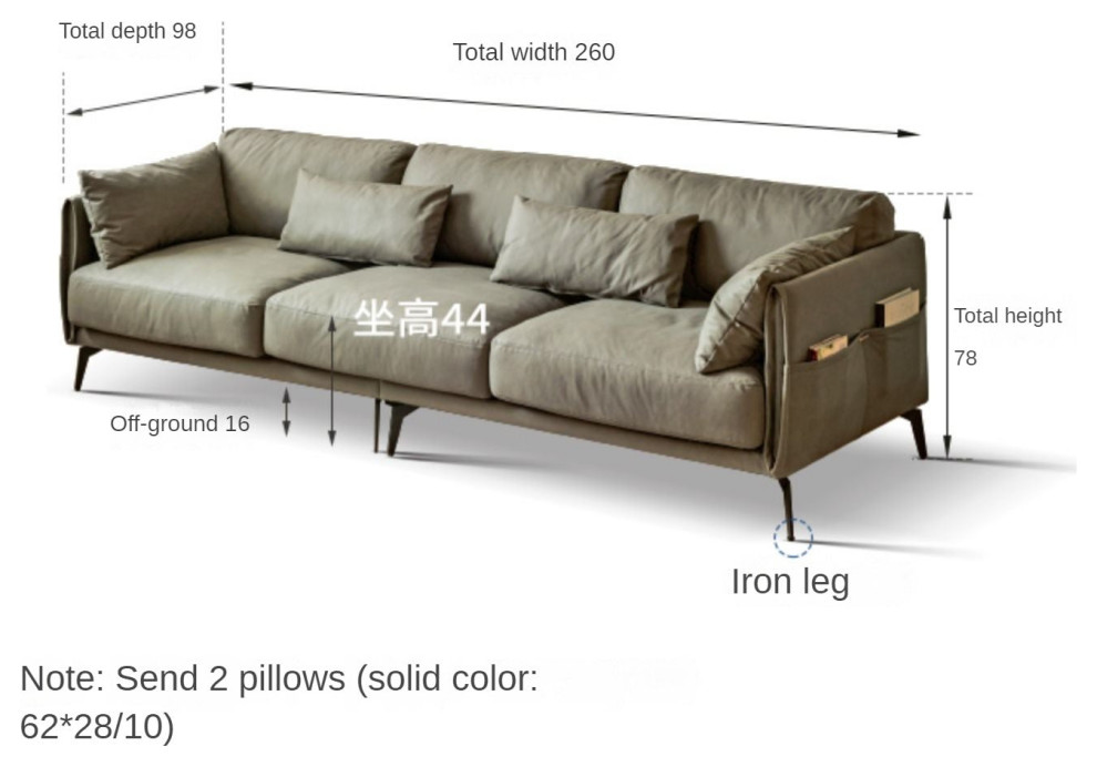 Technology Fabric Sofa Light luxury   Midcentury   Sofas   by GVAwood  Houzz