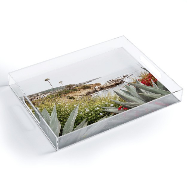 Bree Madden Laguna Beach Cove Acrylic Tray deny Designs