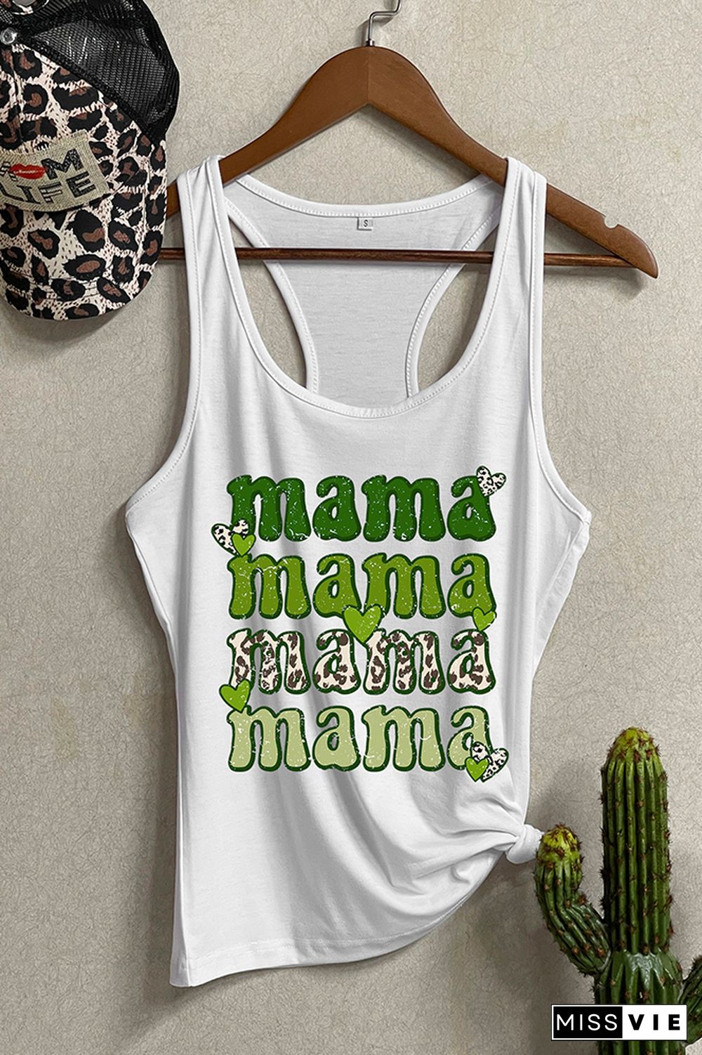 St. Patrick's Mama Sleeveless Tank Top Wholesale