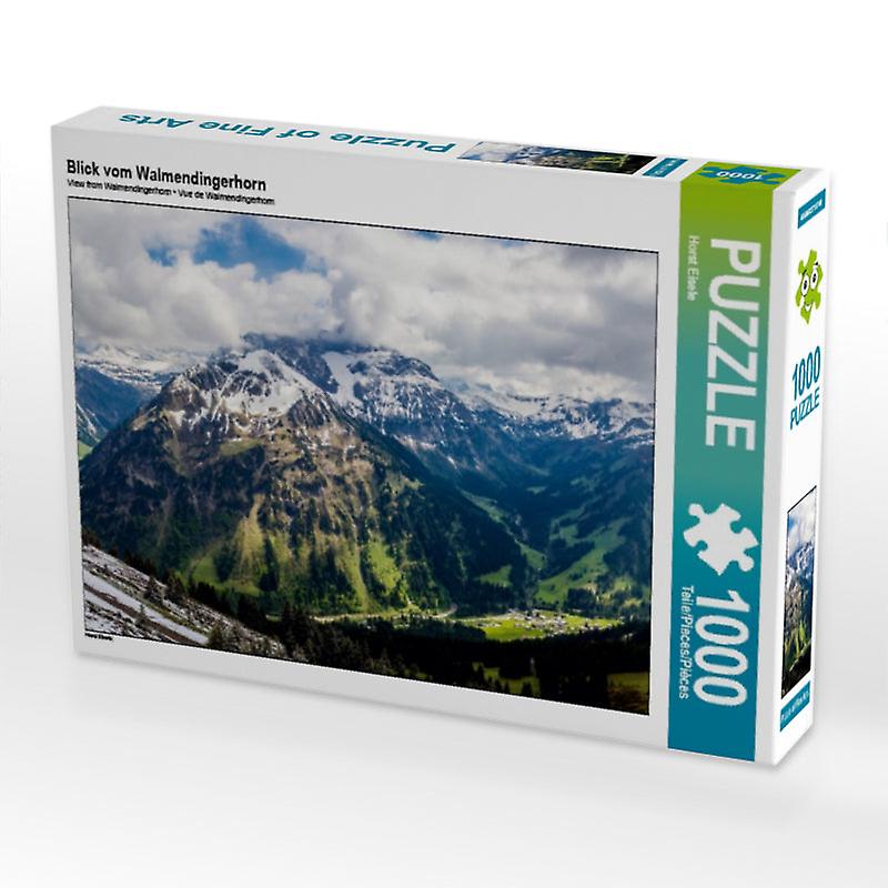 Blick vom walmendingerhorn   calvendo foto puzzle