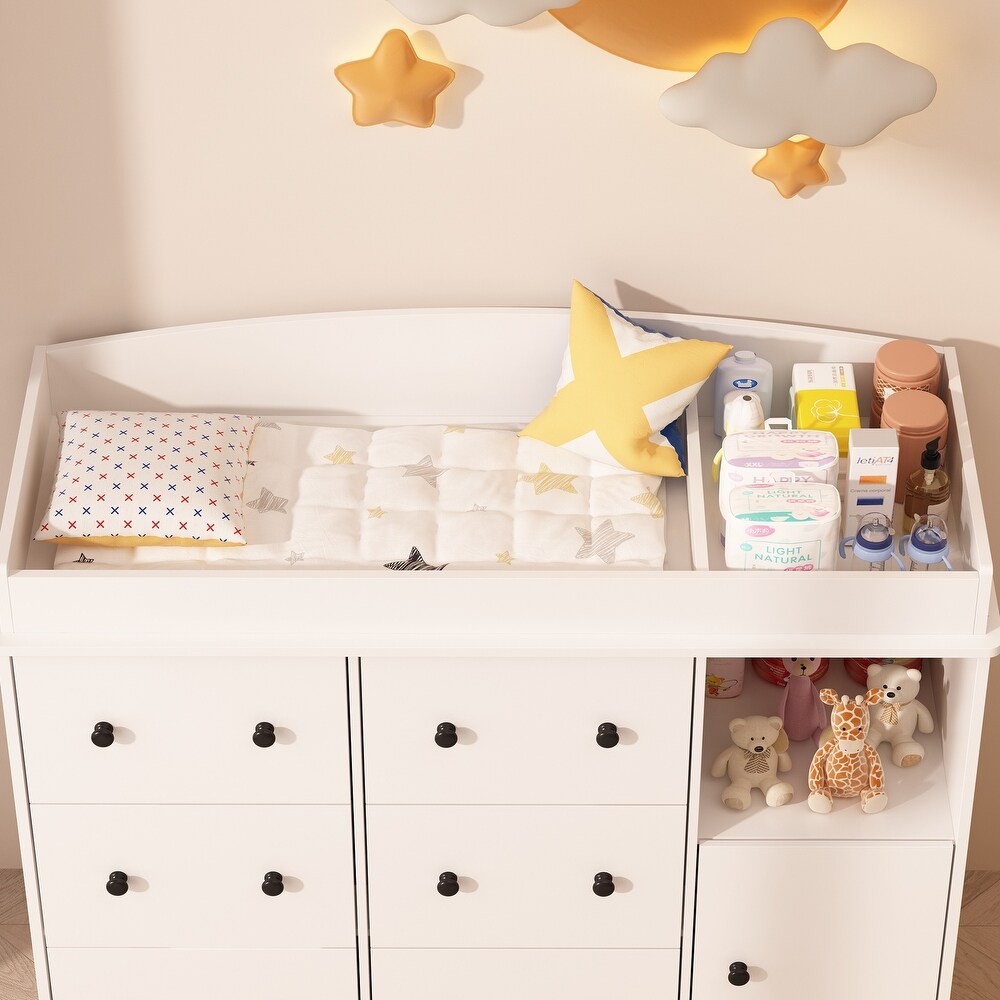 Changing Table Dresser Baby Dresser Large Dresser For Bedroom Chest